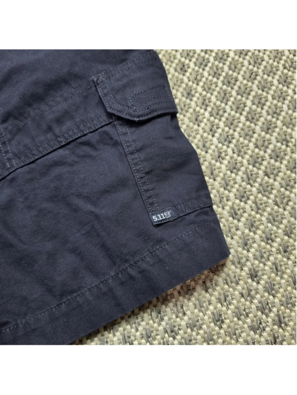 5.11 Tactical Mens 42 Navy Blue Cargo Shorts Military Utility Work Outdoor